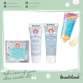 Kit dưỡng và phục hồi da First Aid Beauty (cleanser, cream, mask, pads)