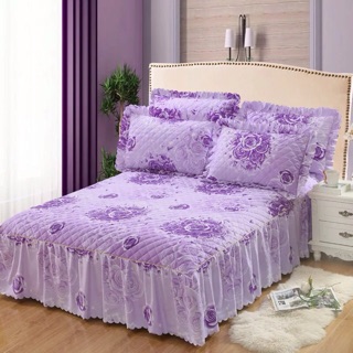 Ga phủ giường trần bông kèm vỏ gối