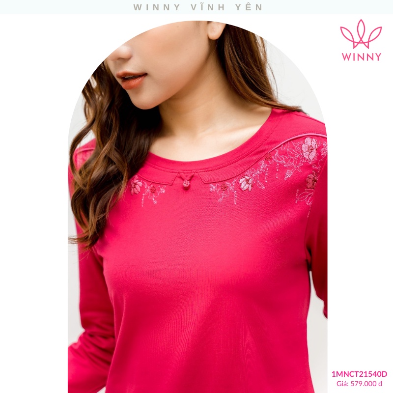 Bộ đồ cotton dài tay Winny - 1MNCT21540D