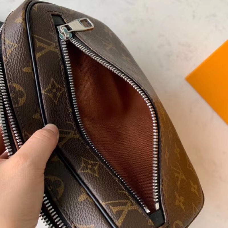 Ví da Clutch L.V cầm tay hàng Xuất khẩu Fullbox💥CHUẨN 1:1💥ví L.V kẹp nách da thật nhập khẩu_Ví hộp mini nhiều ngăn New