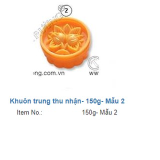 Khuôn Trung Thu nhấn 150g