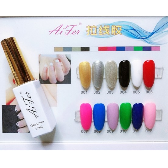 Cọ Nét Aifer Chính Hãng , Cọ Nét Gel Vẽ Móng Chuyên Dụng