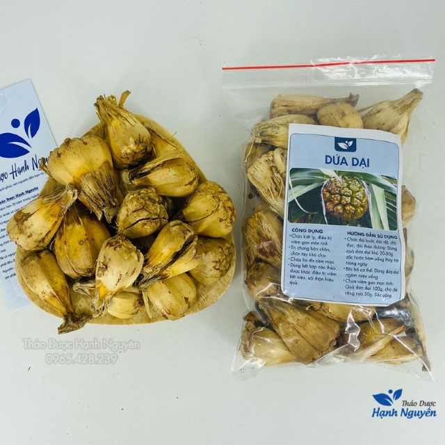 Dứa Dại 100g (Quả Dứa Rừng Sấy Khô)