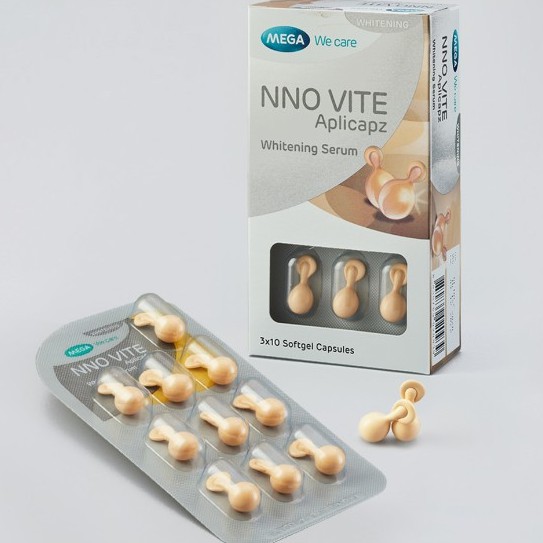 Serum NNO VITE dưỡng trắng da,mờ thâm- hộp 30 viên