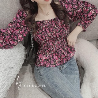 Áo hoa nhí hàng đẹp Quảng Châu