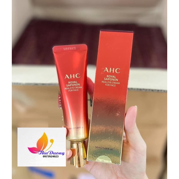 Kem mắt AHC Royal Saponin Real Eye Cream For Face 50ml