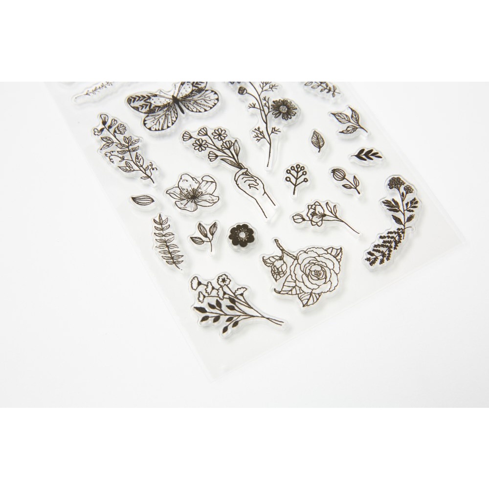 Con Tem Sticker Stamp ARTBOX Hàn Quốc Hình Hoa Xinh Xắn