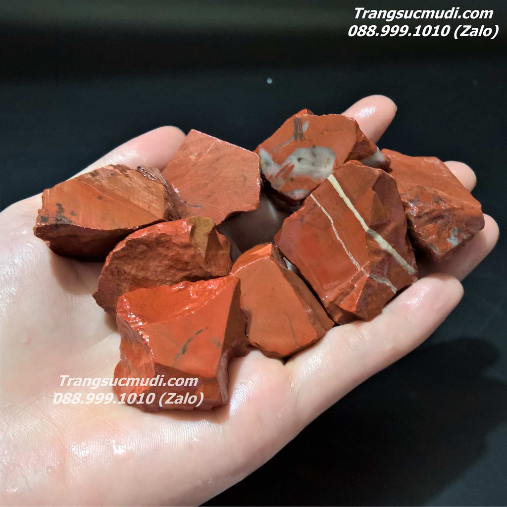 ĐÁ JASPER ĐỎ DẠNG THÔ TỰ NHIÊN