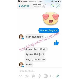 DUNG DỊCH VỆ SINH PHỤ NỮ LINH NHÂM.