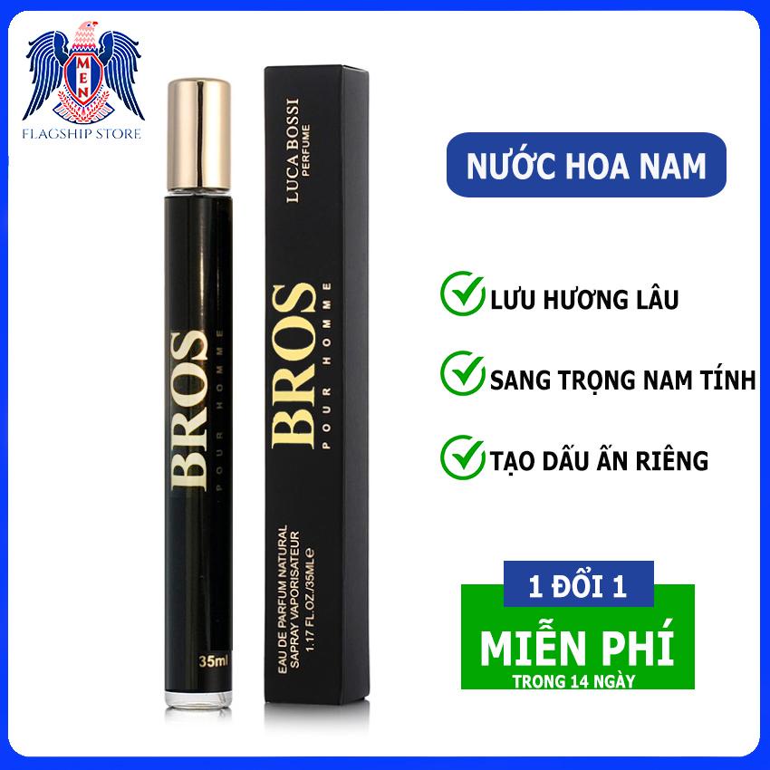 -Nuoc Hoa Nam Lucabossi BOOS Lưu Hương Lâu Dung Tích 35Ml Hương TƯƠI MÁT Giúp Bạn Tự Tin Và Nam Tính [ Men Flag ]