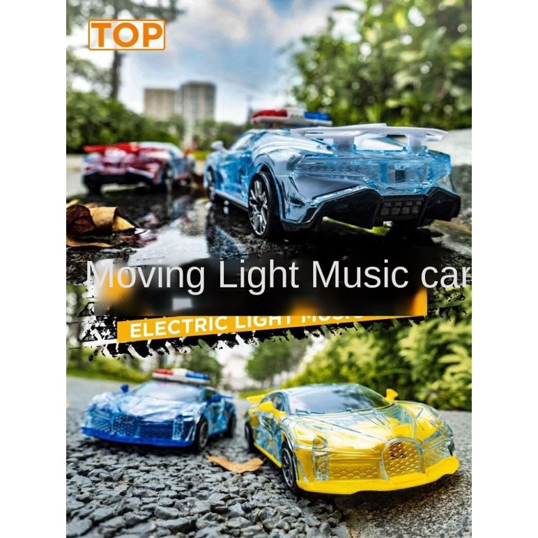 Mô Hình Xe Cảnh Sát Có Đèn Và Nhạc Cho Trẻ Em