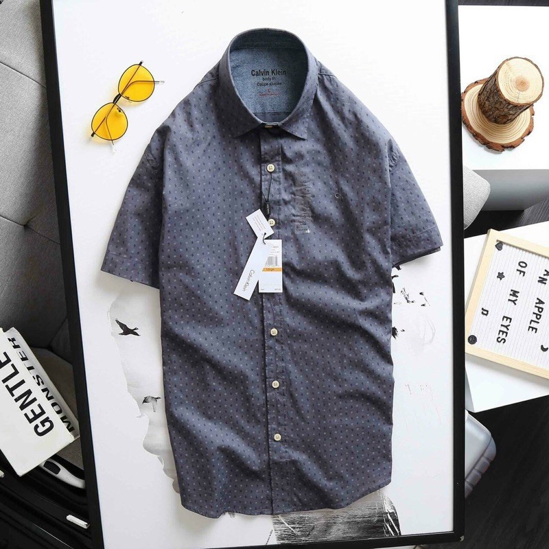 ÁO SƠ MI NGẮN TAY CK