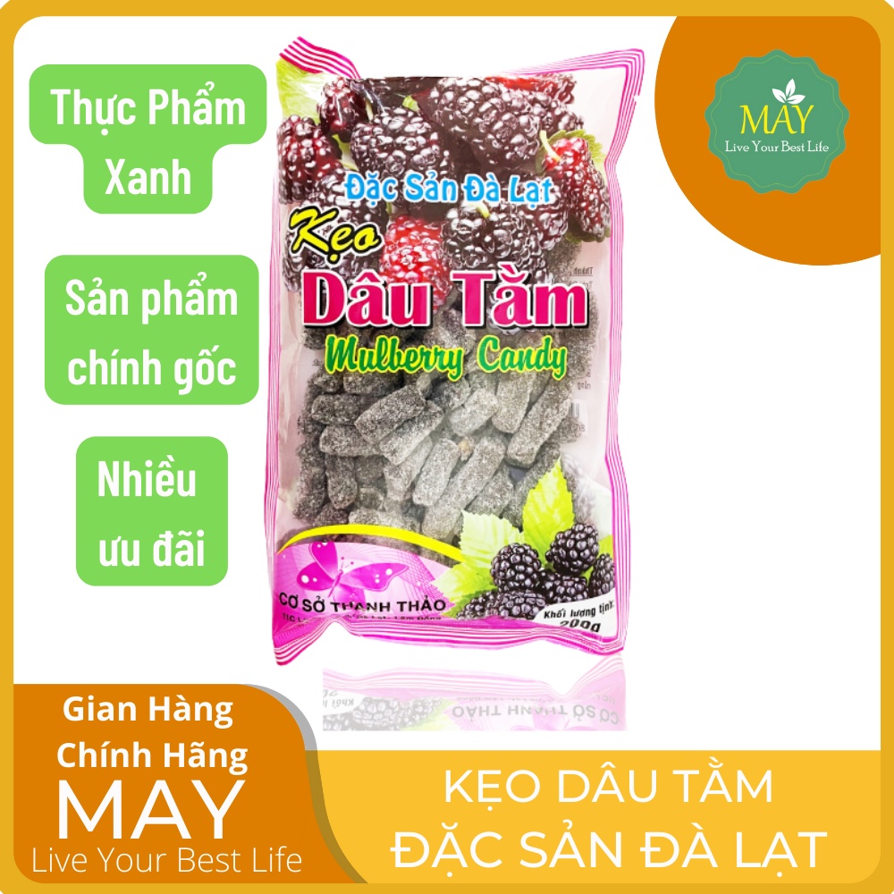 [FREESHIP XTRA] Kẹo Dâu tằm Đà Lạt (200gr) 🍓🍓