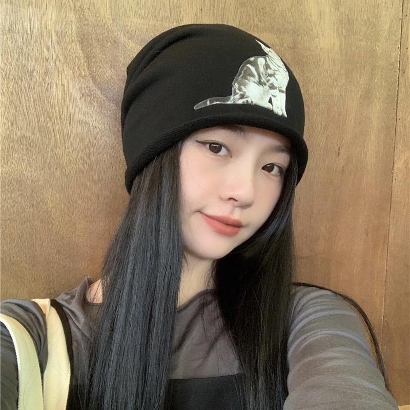 Mũ len MG STUDIO in hình thú cưng 6 màu