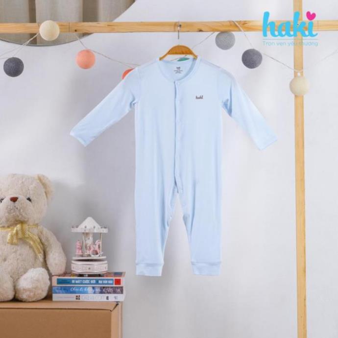 [] Bộ bodysuit dài tay vải sợi tre (Bamboo) chính hãng HAKI -BB007 | BigBuy360 - bigbuy360.vn