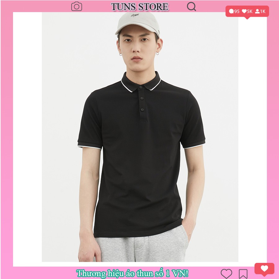 Áo Polo Nam Nữ cổ bẻ vải cá sấu cotton phong cách trẻ trung, chuẩn form, nhiều màu | BigBuy360 - bigbuy360.vn