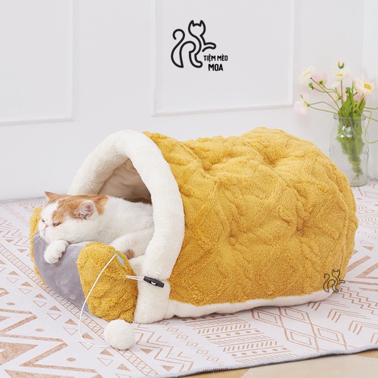 Ổ nằm bánh mì Sandwich cho thú cưng - Tiệm Mèo Moa