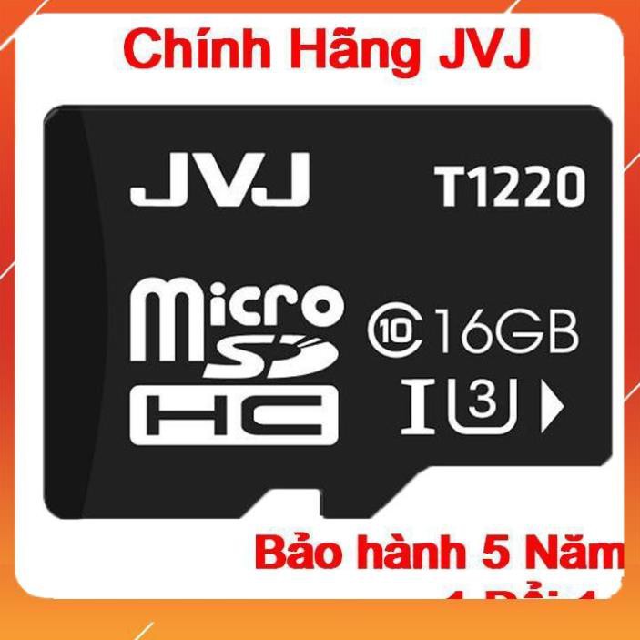 [ CHÍNH HÃNG ] Thẻ nhớ JVJ 64GB/32GB/16GB/8GB/4GB chuyên dụng  tôc độ cao microSDHC -Bảo hành 5 năm 1 đổi 1