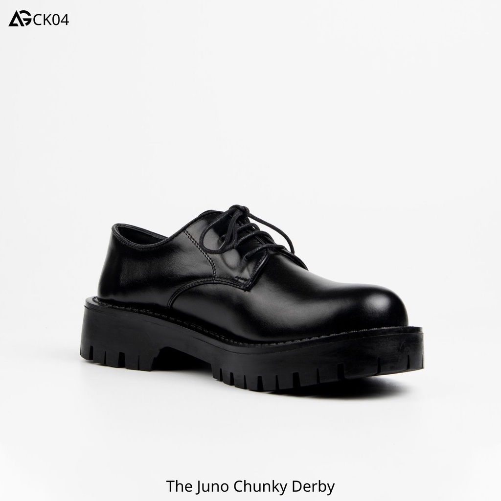 Giày da bò The Juno Chunky Derby August CK04 chính hãng bảo hành 12 tháng