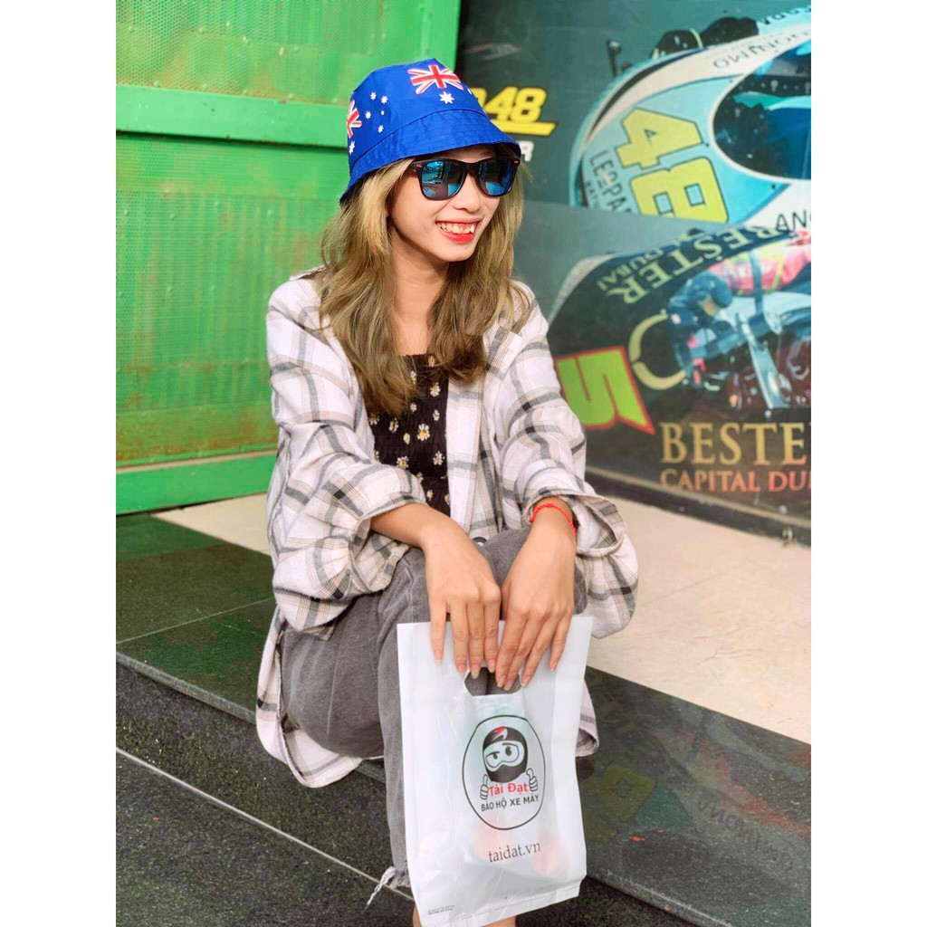 Kính mát NONS UV thời trang tráng bạc màu xanh chống tia UV400 | BigBuy360 - bigbuy360.vn