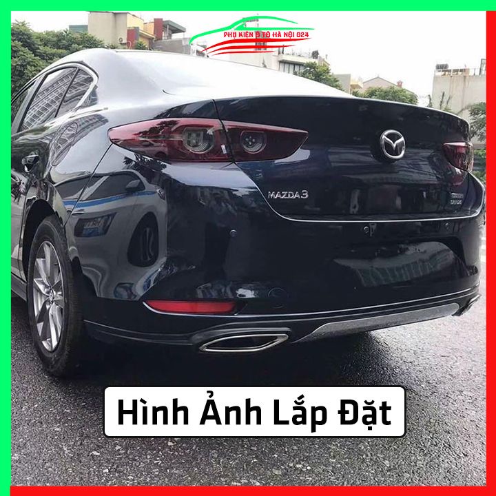 Lippo, líp chia pô ô tô Mazda 3 2020 2023 chuẩn form xe thể thao