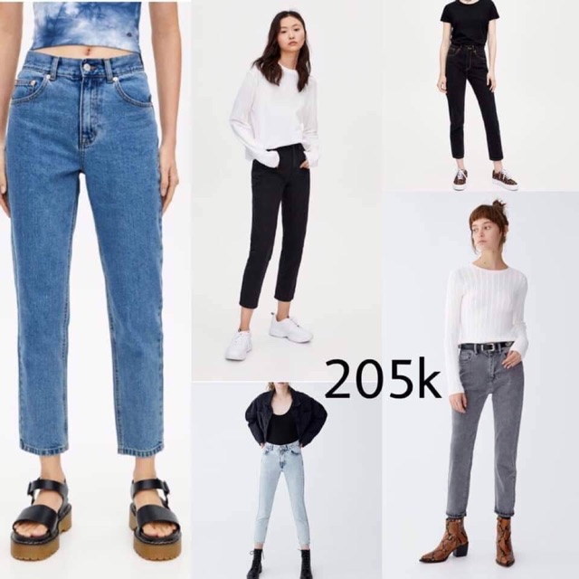 TRẢ ORDER PNB MOM JEANS 205k