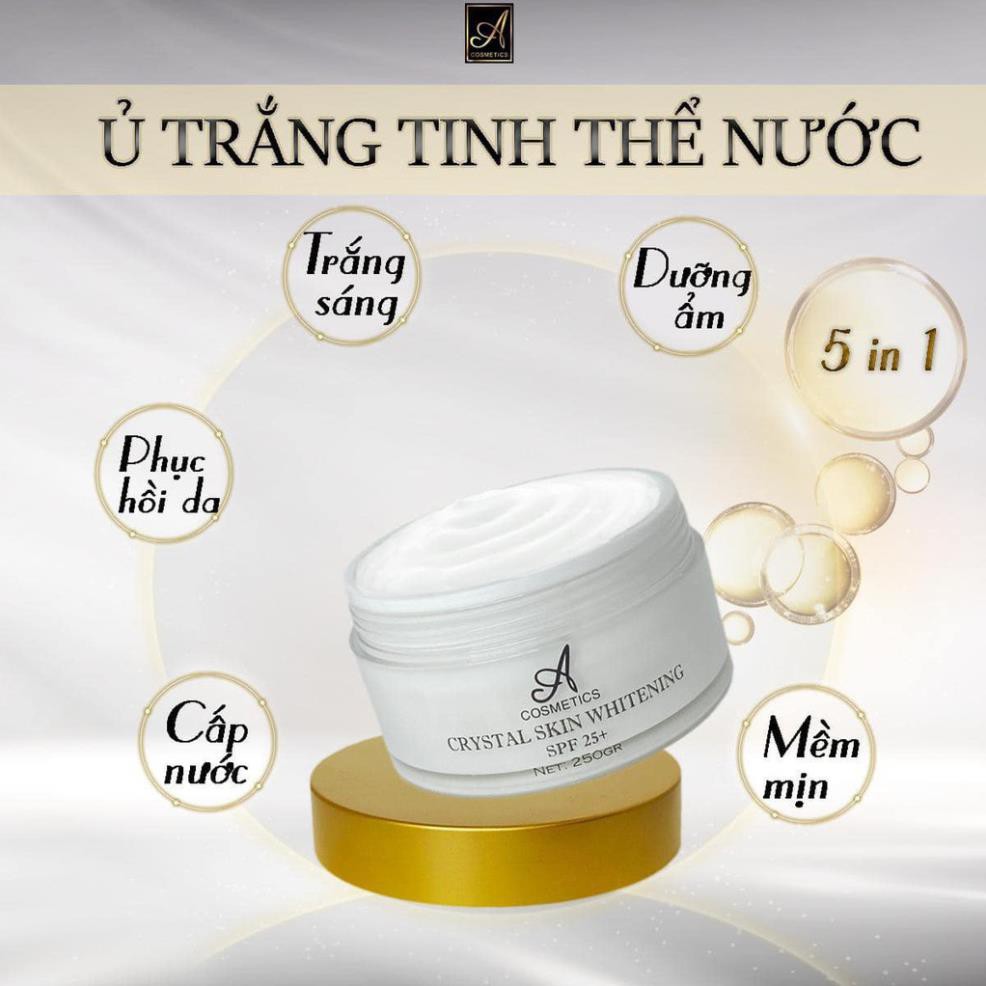 Ủ TRẮNG PHA LÊ TINH THỂ NƯỚC A COSMETICS