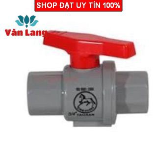 Van nhựa khoá ống nước PVC ren 21, 27, 34 chống rỉ sét phù hợp với tất cả các loại ống PVC