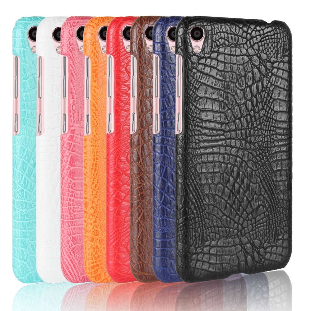 Asus Zenfone Live ZB501KL A007 Casing Fashion Crocodile Pattern Hard PC PU Leather Back Cover Zenfone 3 Go Hard Plastic Case Phone Cover