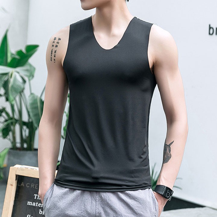 Áo Ba Lỗ Tank Top Thoáng Mát Không Viền Không Đường May Phong Cách Độc Lạ SZone SA485