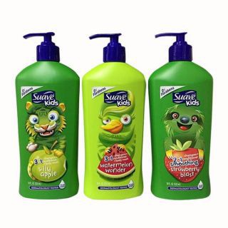 [HCM]- TẮM GỘI XẢ 3 IN 1 SUAVE KID 532ML - MỸ./..