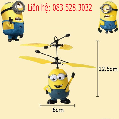 Máy bay điều khiển từ xa Minion, máy bay đồ chơi cho trẻ em