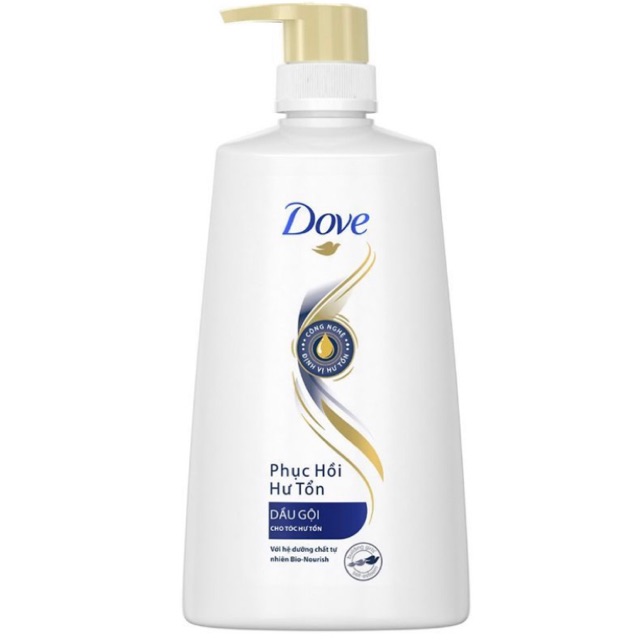 Dầu Gội Dove Phục Hồi Hư Tổn Chai 640g