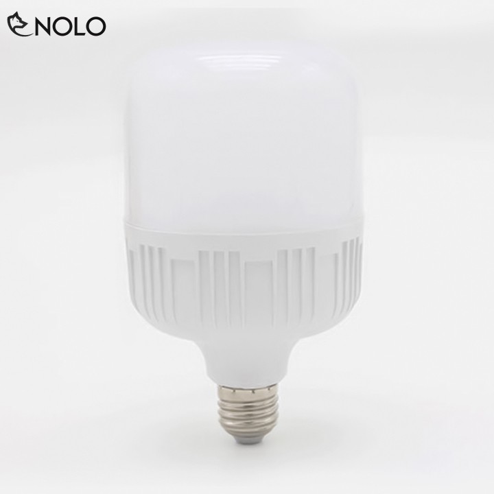 Đèn Bulb Model PD07 Led Bán Dẫn SMD Hình Trụ Chui E27 Công Suất 5W 10W 15W 20W 30W 40W 50W Ánh Sáng Trắng 6500K Chất Liệ