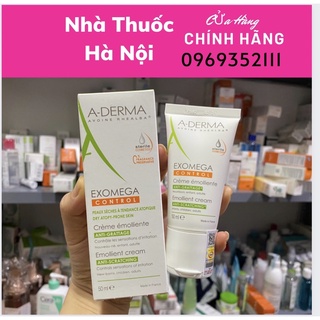 Kem làm mềm da giảm khô da Aderma Exomega control