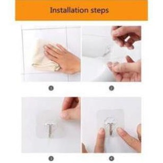Combo 20 móc dán tường chịu lực siêu dính