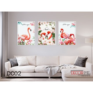 Tranh canvas treo tường Đôi Hạc Tình Yêu