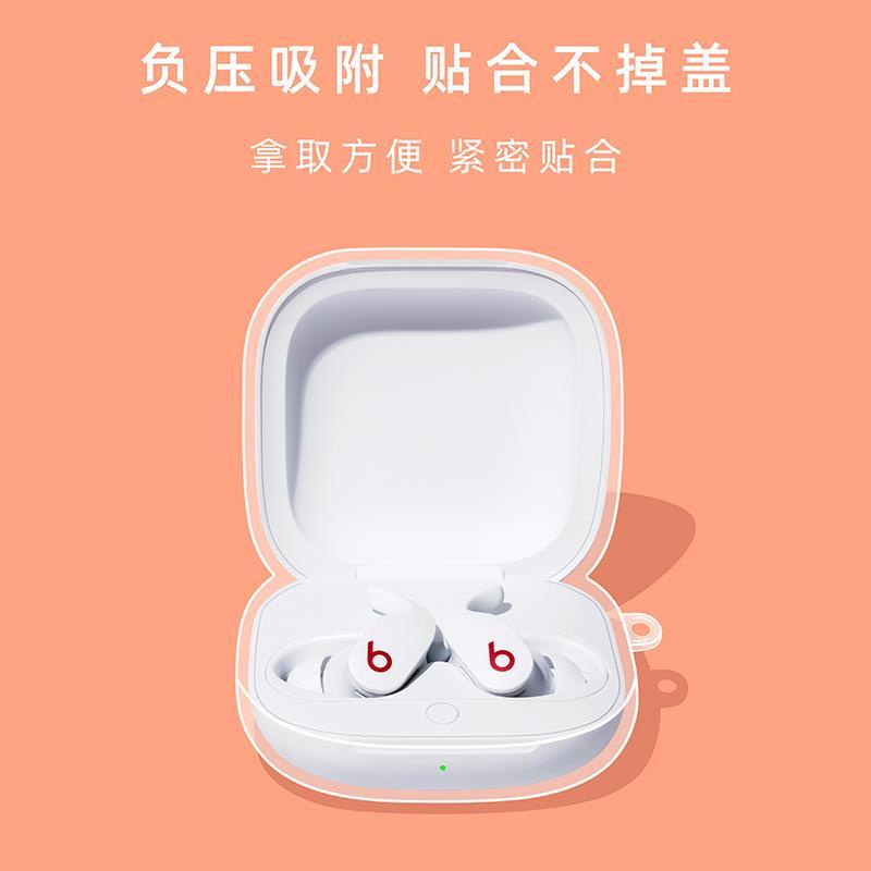 Vỏ Bảo Vệ Hộp Sạc Tai Nghe Beats Fit Pro Màu Kẹo Họa Tiết Hoạt Hình Kirby Dễ Thương