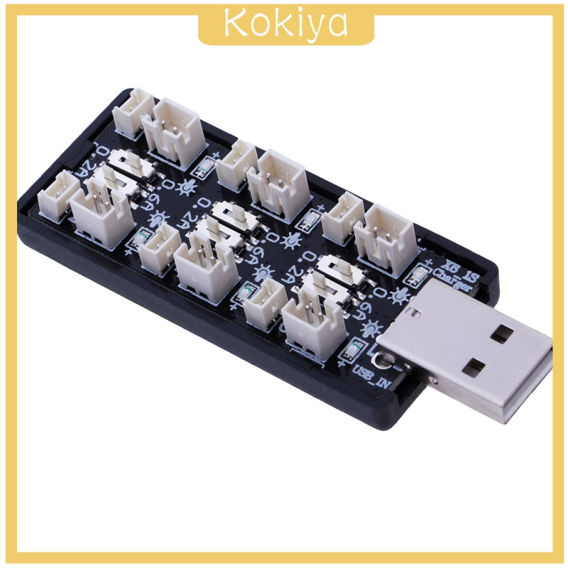 Bảng Mạch Sạc Pin Lithium Lipo 6ch 1s Cổng Usb Cho Lưỡi Dao / Máy Bay / Lưỡi Dao /Inductrix /Tiny /Whoop