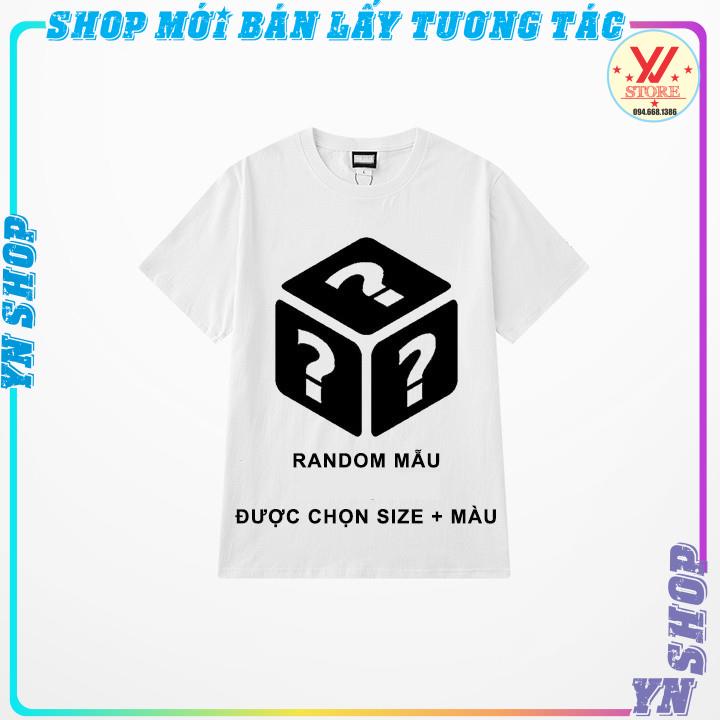 Áo thun nam nữ tay lỡ Lẻ size random chất cotton mát co dãn form rộng in nổi siêu bền ,CHỌN MÀU SIZE