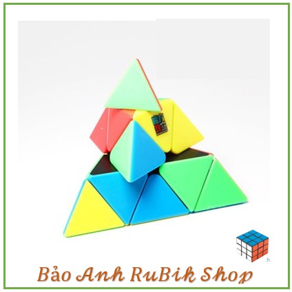 Rubik Pyraminx Stickerless MoYu MeiLong MFJS Rubik Tam Giác ( Mã RB39 )