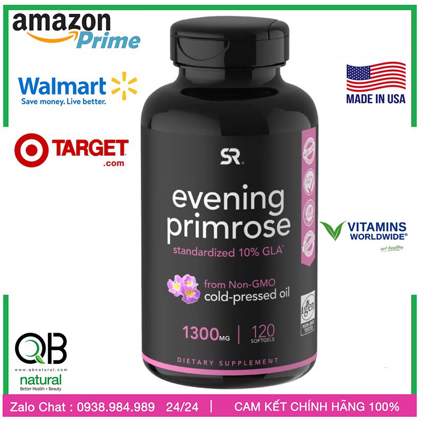 Evening Primrose Tinh Dầu Anh Thảo, Cân Bằng Nội Tiết Tố
