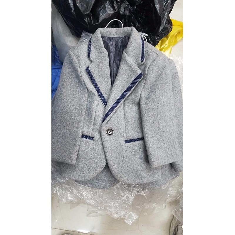 áo vec dạ cho bé