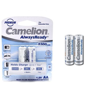 Pin sạc camelion 1.2v aa 2300 mah cho máy ảnh , thiết bị điện tử