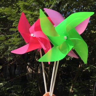 [CHONG CHÓNG QUE 25cm] Combo 100 cái chong chóng nhựa 25cm