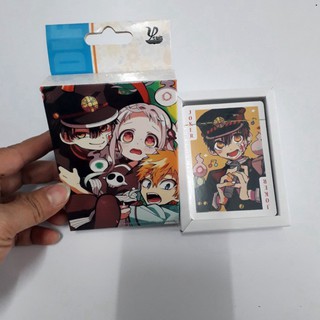 Bài Tây anime Jinbaku Shounen Hanako-Kun - Ác Quỷ Trong Nhà Vệ Sinh (52 lá bài - Poker)