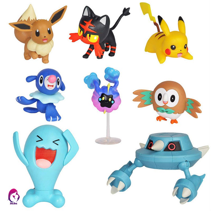 Pokémon Figure Anime Figure Model Set Doll Toy Ornaments for Kid Adult