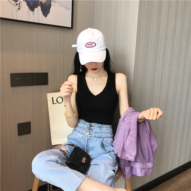 Áo ba lỗ hở lưng quảng châu fresz