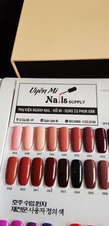 Sơn gel Hàn Quốc AOQI