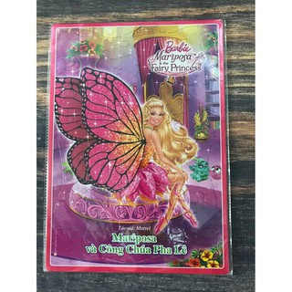 BỘ GHÉP HÌNH 40 MIẾNG MARIPOSA VÀ CÔNG CHÚA PHA LÊ